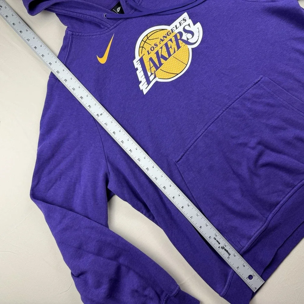 Nike Los Angeles Lakers Hoodie Sweatshirt‎ Youth XL NBA Basketball Purple Lebron